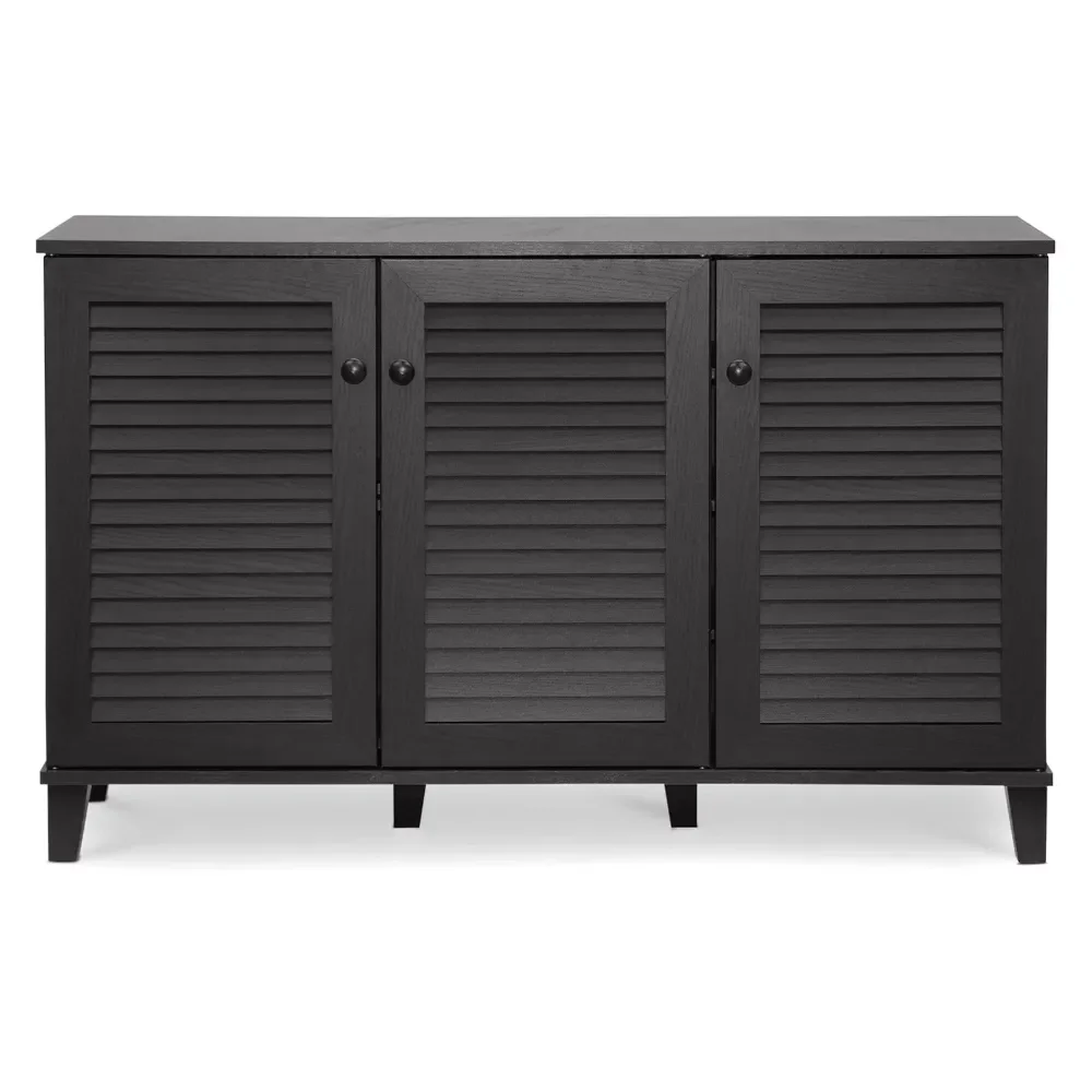 

Coolidge Modern Walnut 8 - Shelf Shoe Cabinet