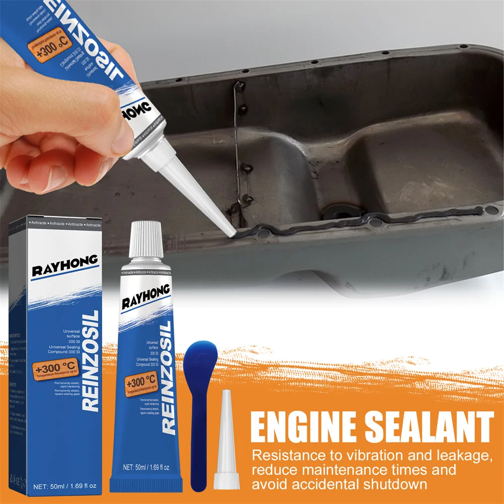 

Strong Adhesive Glue Equipment Repair Paste High Temperature Sealant Neutral Car Motor Gap Seal Glue Repair Tools Practical