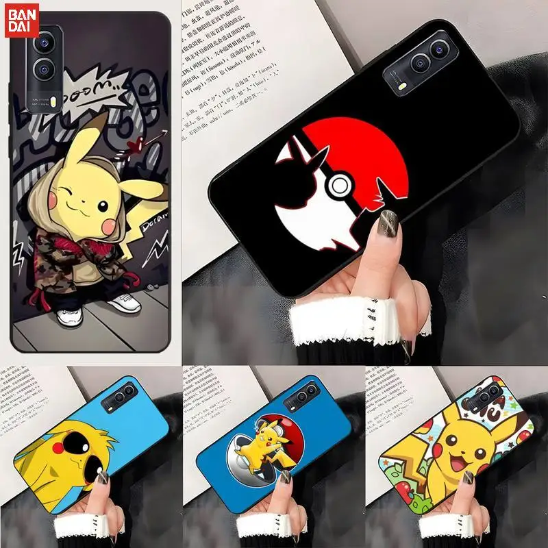 

Pokemon Pikachue Phone Case Shell For Vivo Y31 Y53 Y55 Y66 Y67 Y69 Y71 Y75 Y79 Y81 Y83 Y9S V11 V15 V17 Neo Macia Cover Capa