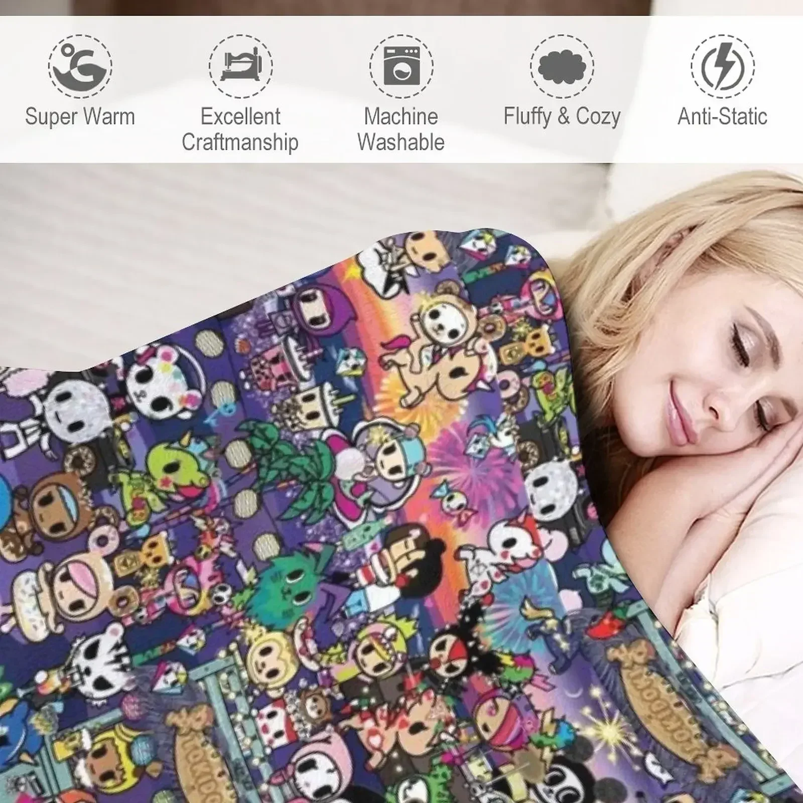 Донателла и его друзья единороги мофия коллаборация пледы рождественские