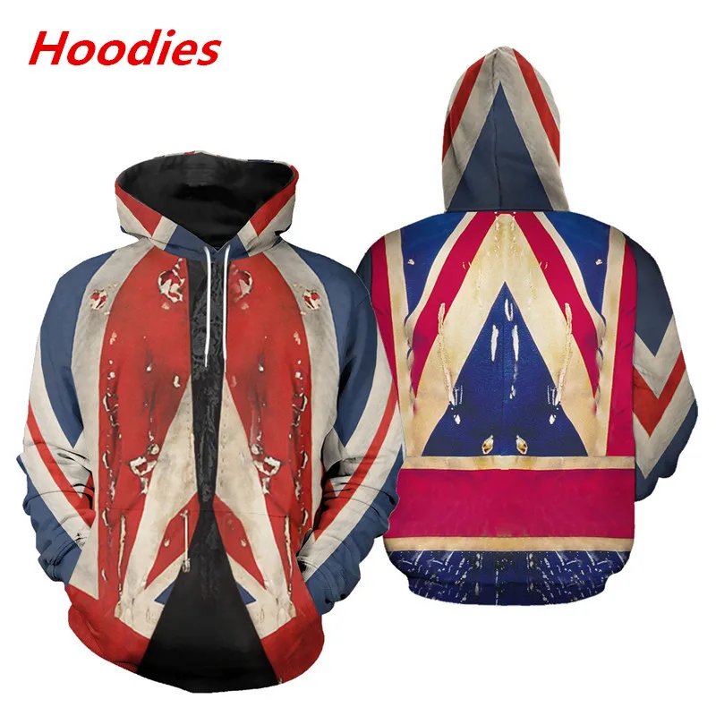 

New graffiti 3D printed men's Sweatshirt Harajuku zipper Pullover casual European and American style Unisex jacket