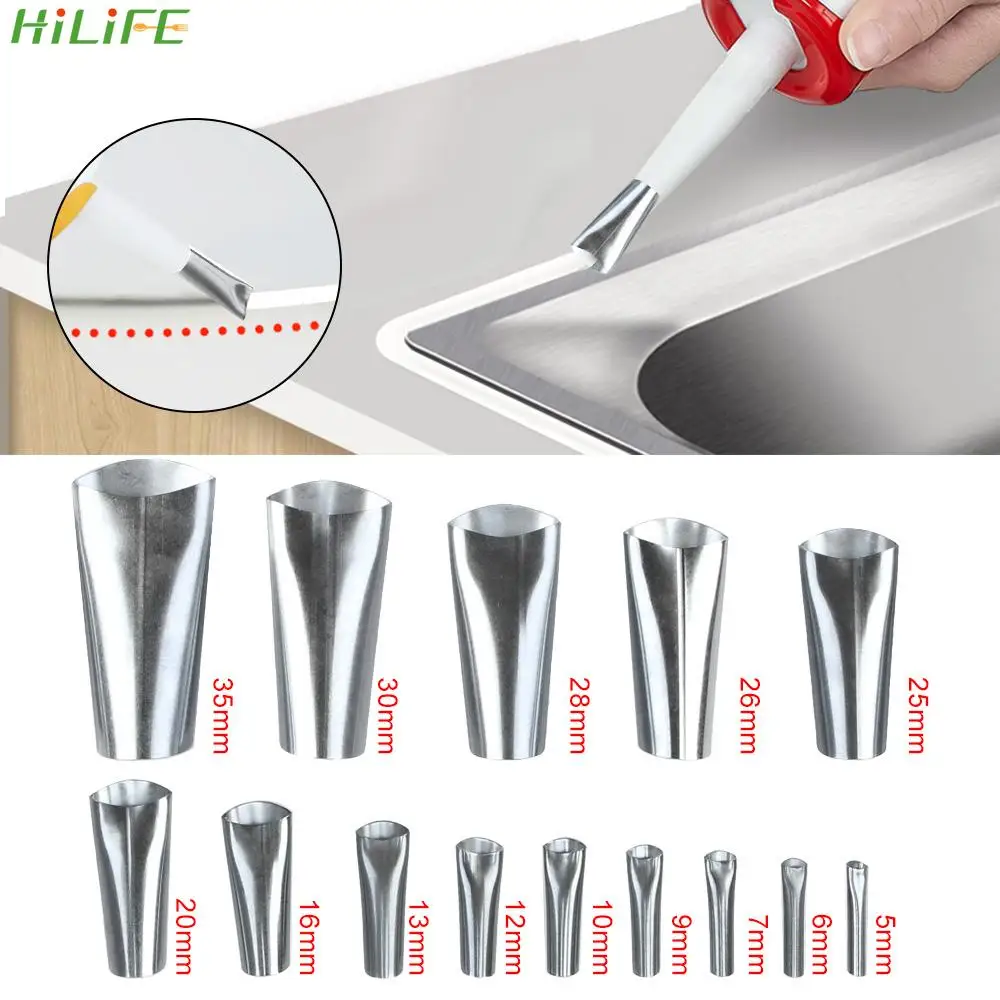 

Насадка для удаления клея, 14 шт., инструмент для удаления клея, скребок, Отделочный Инструмент для удаления клея, аппликатор из нержавеющей с...