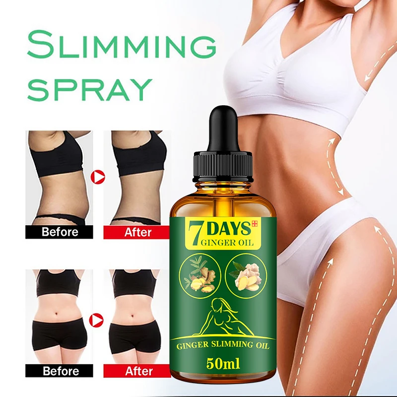 

2022 Weight Loss Dissolve Fat Essential Oil for Whole Body Ginger Extract(10ml/20ml/30ml/50ml)