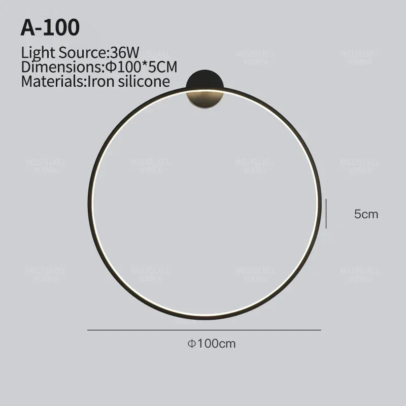 

LED настенная лампа JIANKEXING минималистичная