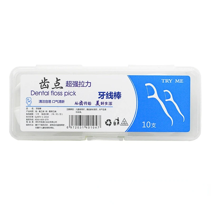 

10Pcs Uper Soft Interdental Brushes Dental Cleaning Brush Toothpicks Teeth Care Dental Floss Oral Tools
