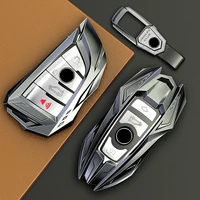 zinc alloy car remote key cover case key shell for bmw f15 f16 e53 e70 e39 f10 f30 g30 f34 f20 g20 f31 car styling accessories