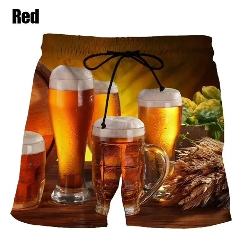 Шорты пляжные для мужчин и женщин модные спортивные короткие штаны с 3D принтом