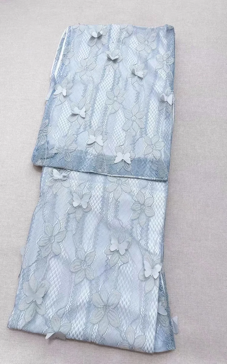 Женское традиционное кружевное кимоно длинное платье в японском стиле для