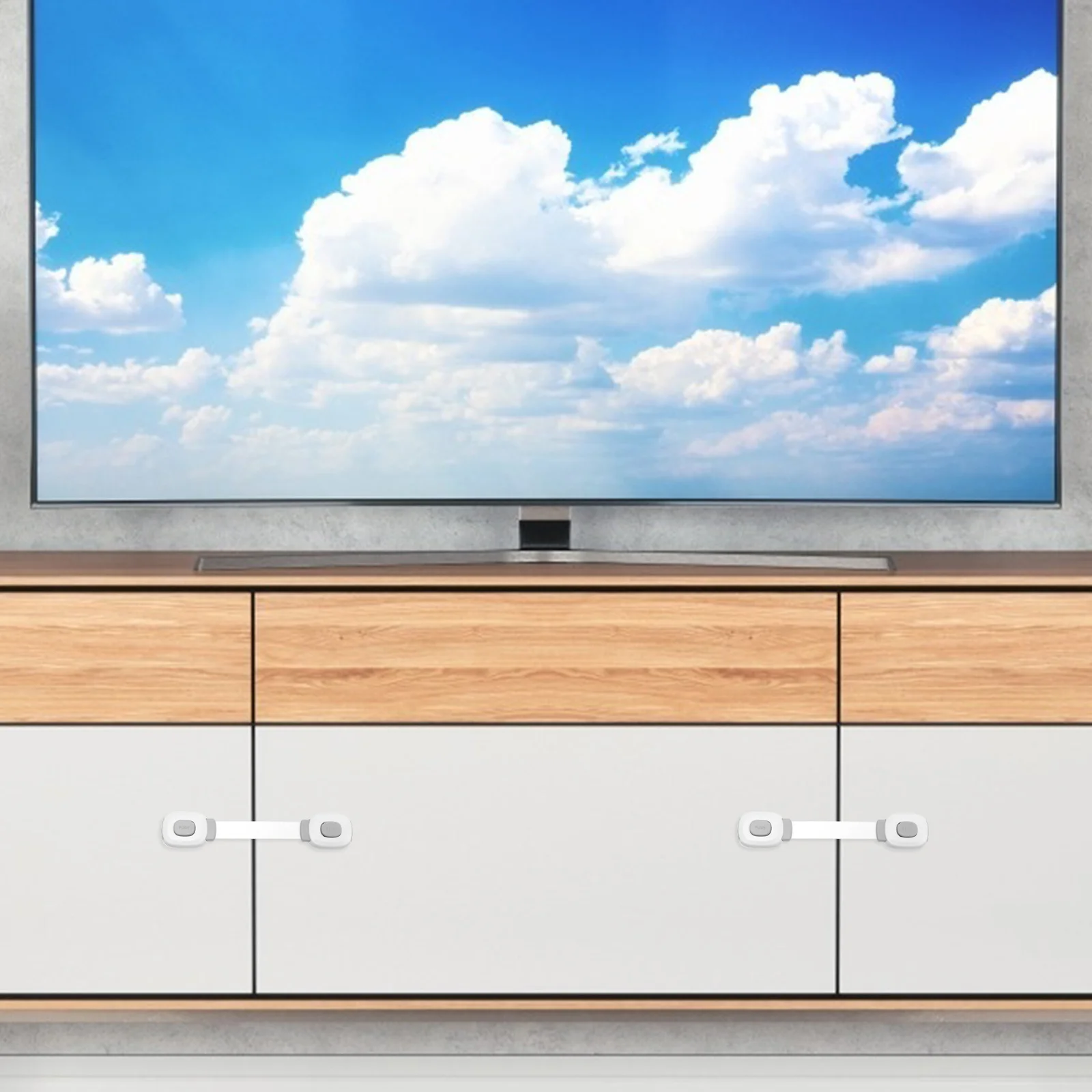 4 шт. замки для ящиков безопасности детей детские защелки шкафа защиты безопасная