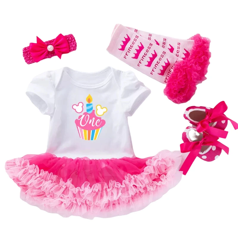 

1 Year Girl Baby Birthday Dress for Baby Girl Clothing Vestido 1st Birthday Party Wedding Dresses Lace Princess Baptism Dress