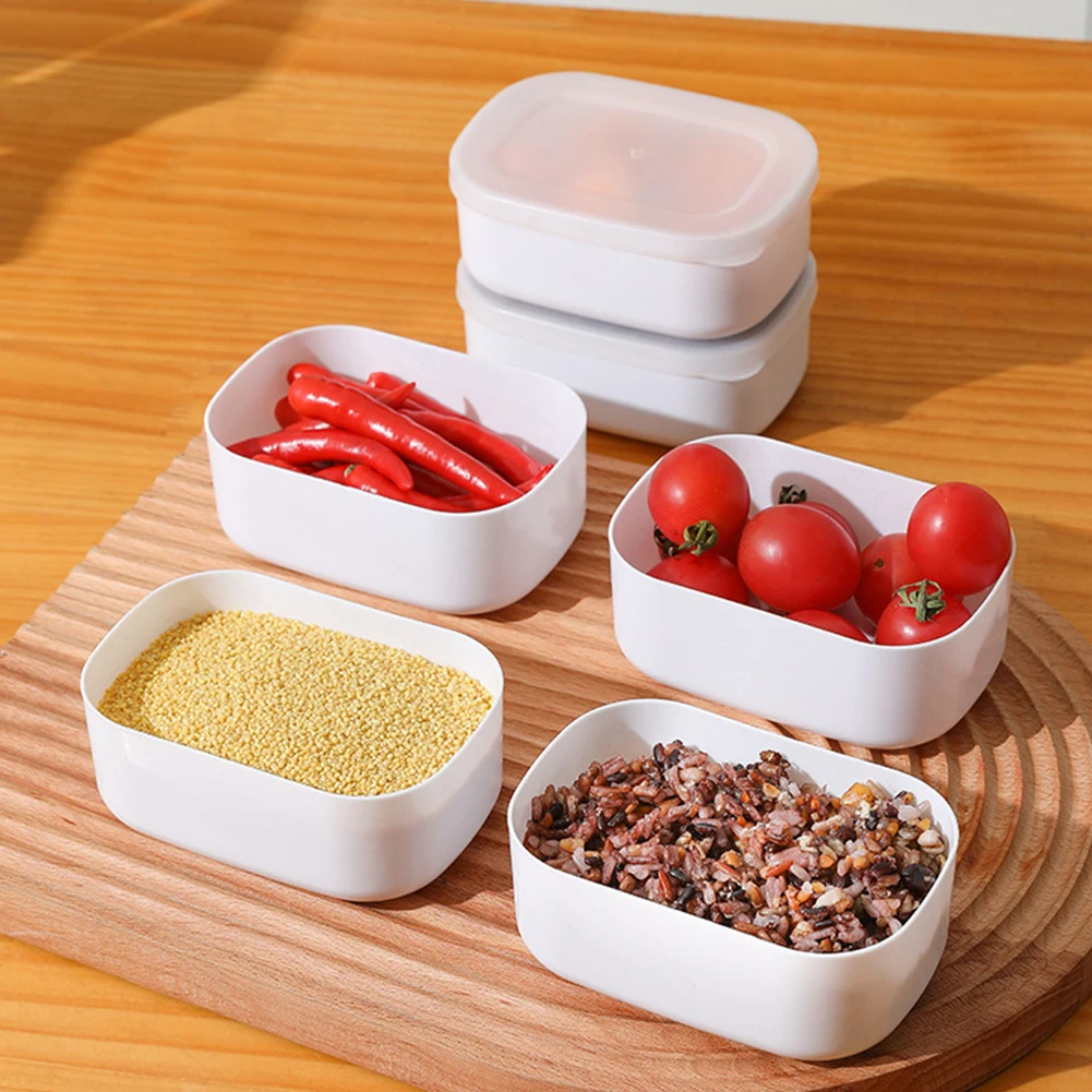 

Coarse Grain Rice Sub Packaged Box Rice Lunch Box Food Grade Kitchen Fruit Vegetable Refrigerator Storage Fresh-keeping Box