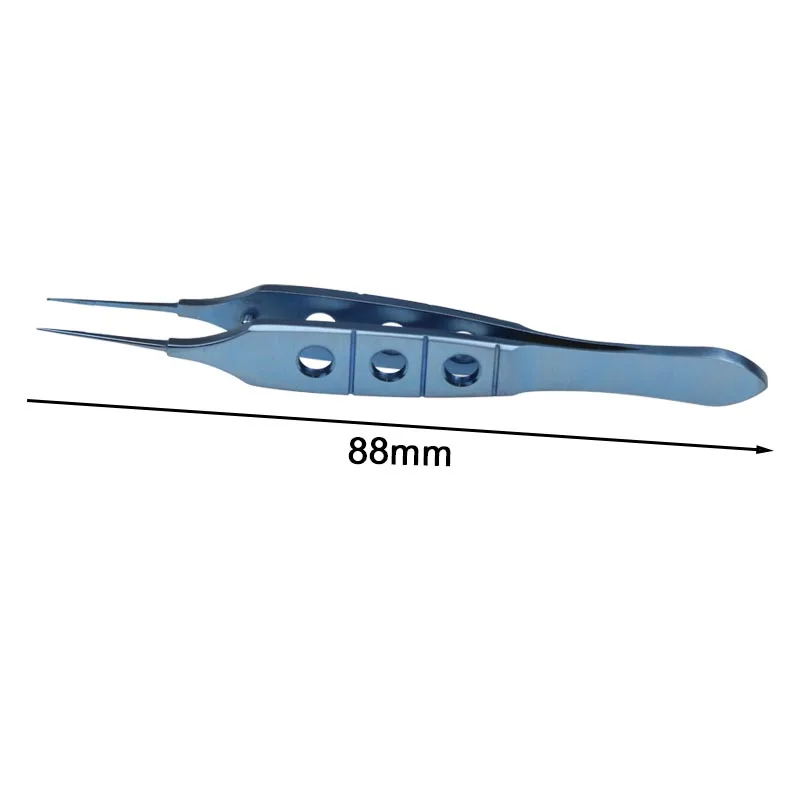 

Toothed Forceps 16mm Tip Titanium Alloy Eye Surgical Tools Ophthalmic Instrument 1pcs