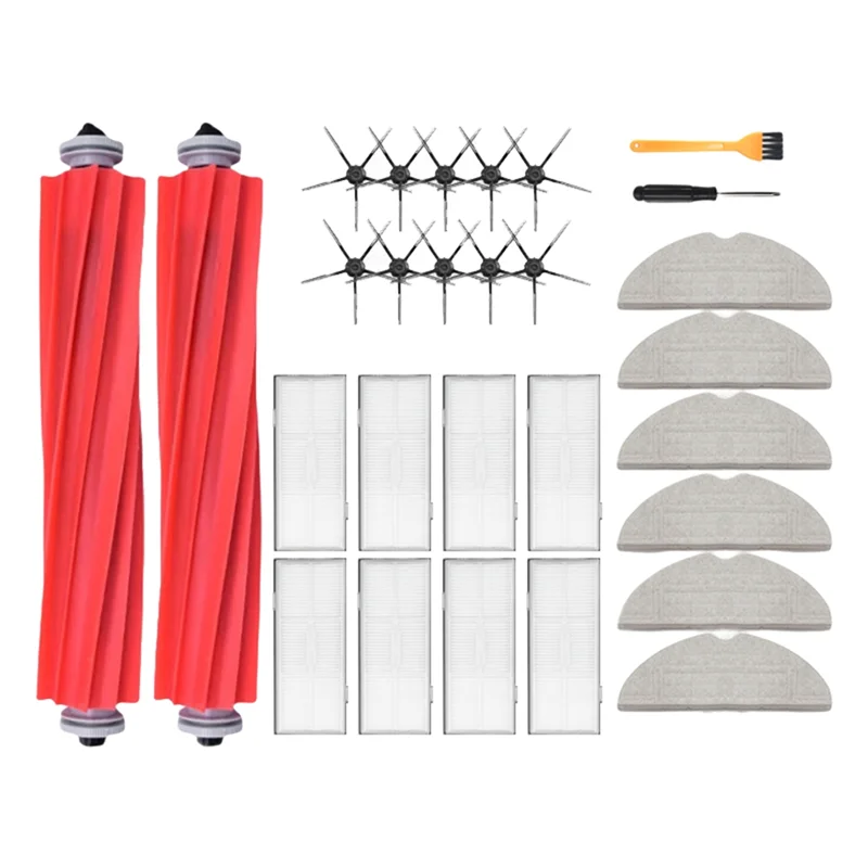 

For Roborock S7 Maxv Ultra Accessories for Xiaomi G10S PRO Robot Vacuum Cleaner Main Brush Mop Rag Replacement Parts