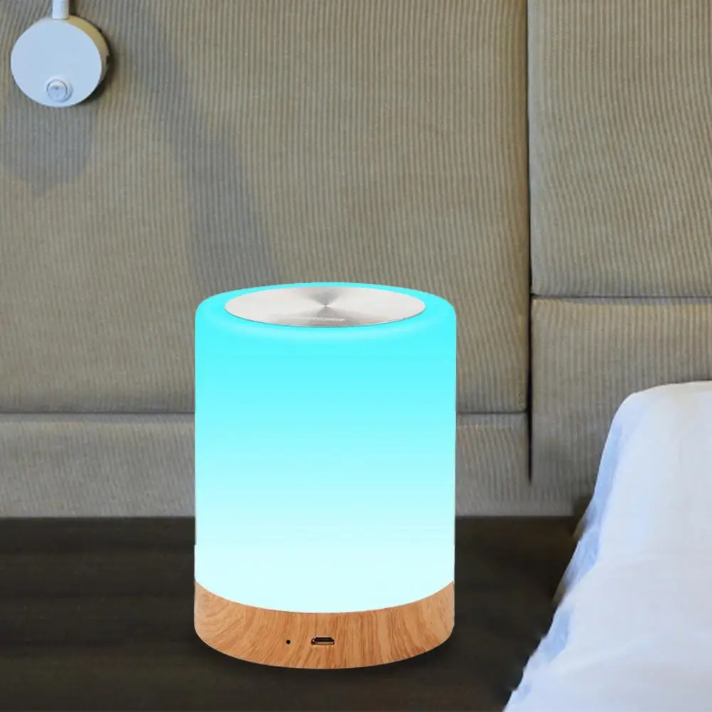 

Night Light Touching Control Dimmable PC Adjustable Brightness Table Lamp Bedside Light for Bedroom Home Decoration
