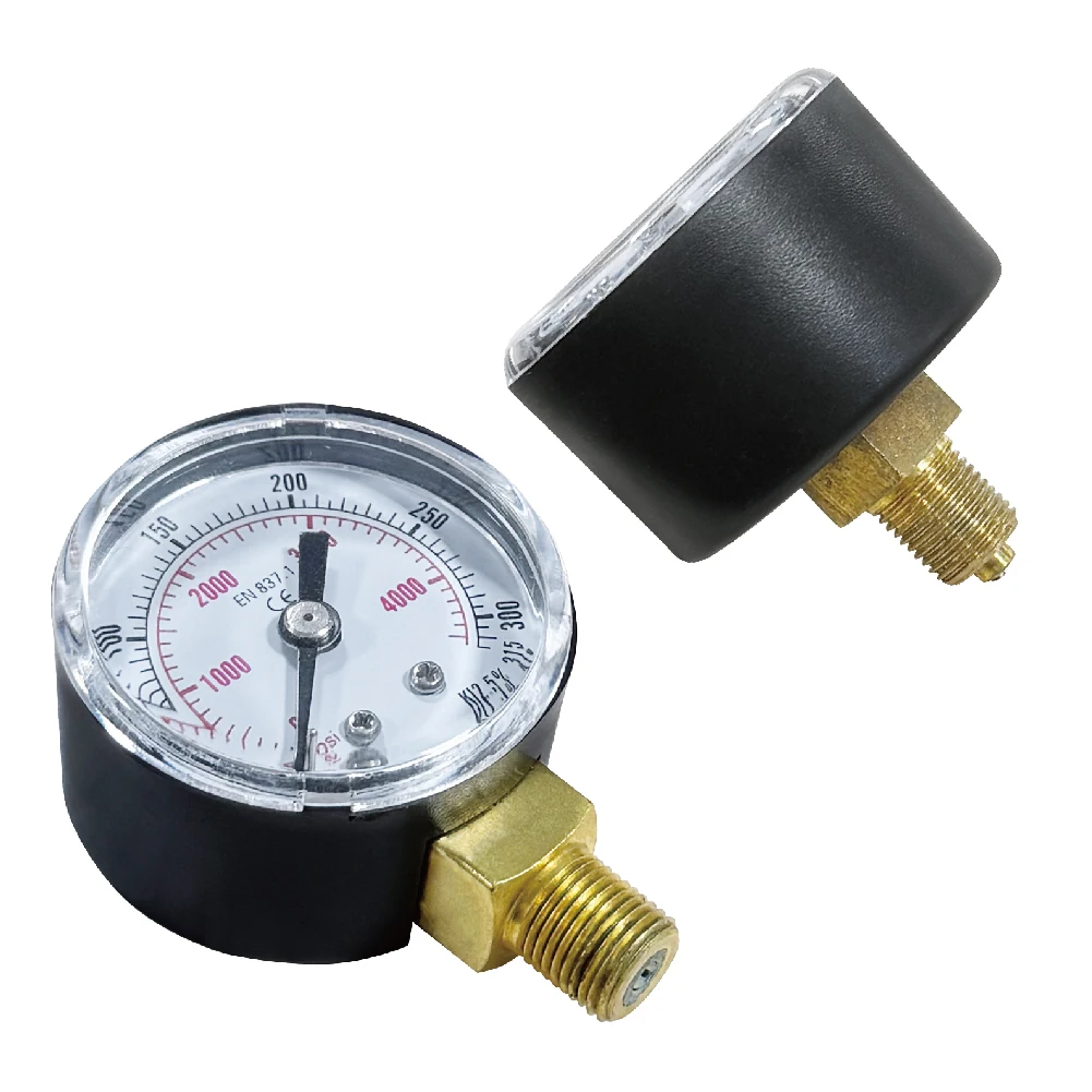 Фото Аксессуар FX Манометр с резьбой 1/8BSP KI2,5% Манометр HPA диаметром 4 см, два варианта: нижняя резьба и задняя часть сквозняков №2