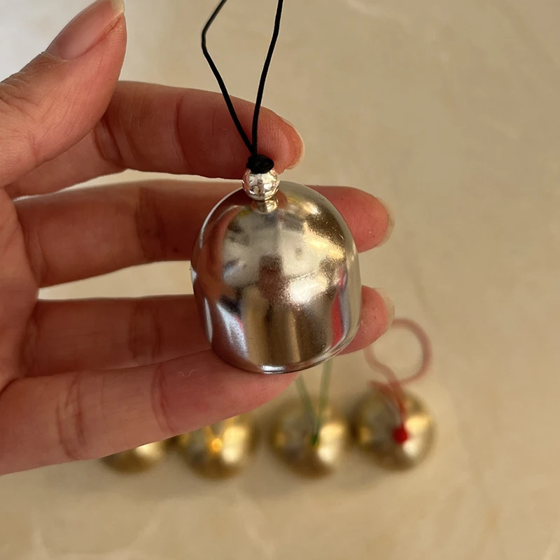 

Мини латунные колокольчики 28 мм, розовое золото, серебро