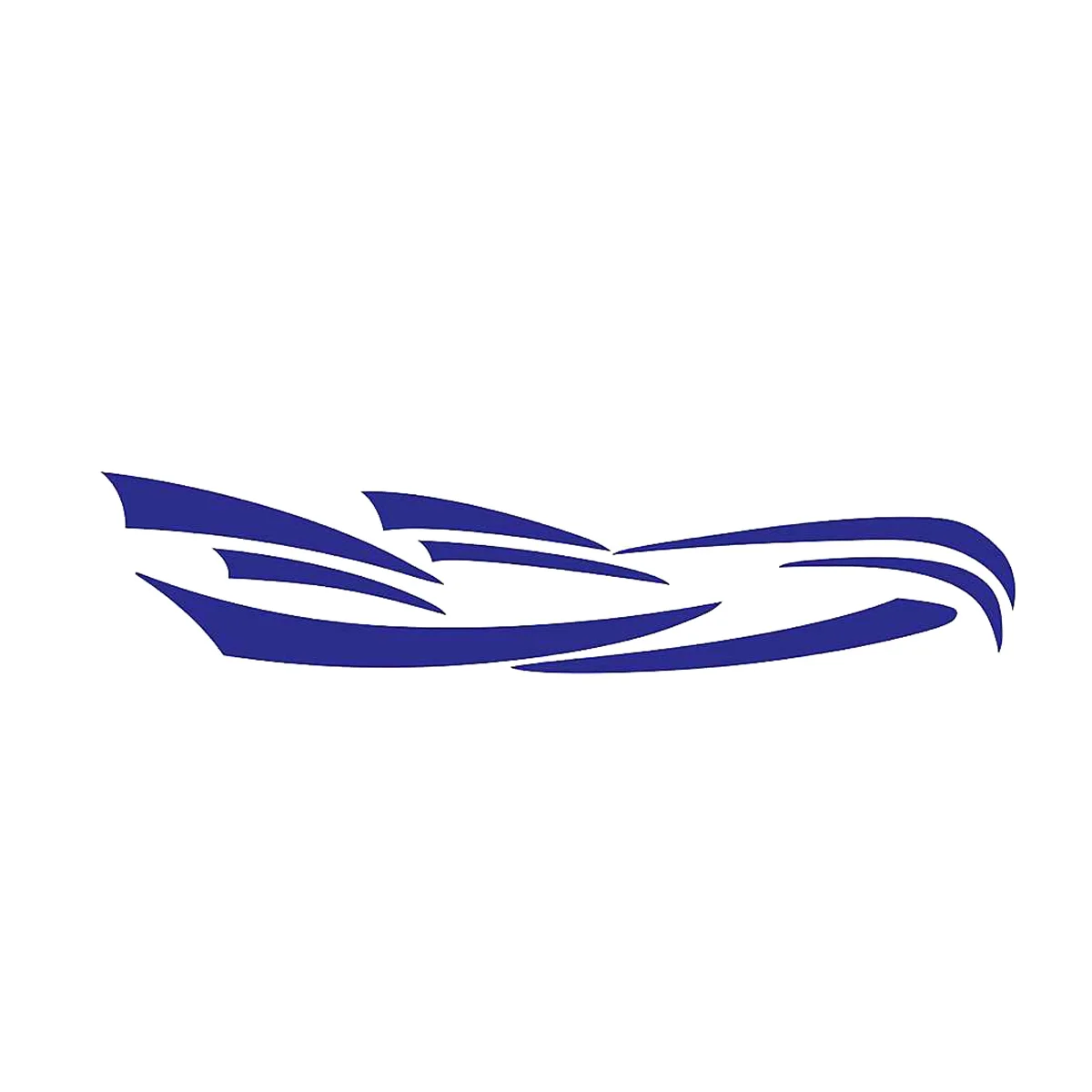 

RV Motorhome Universal Body Sticker DIY Graphices Decal Sticker Decoration for Caravan Trailer Blue