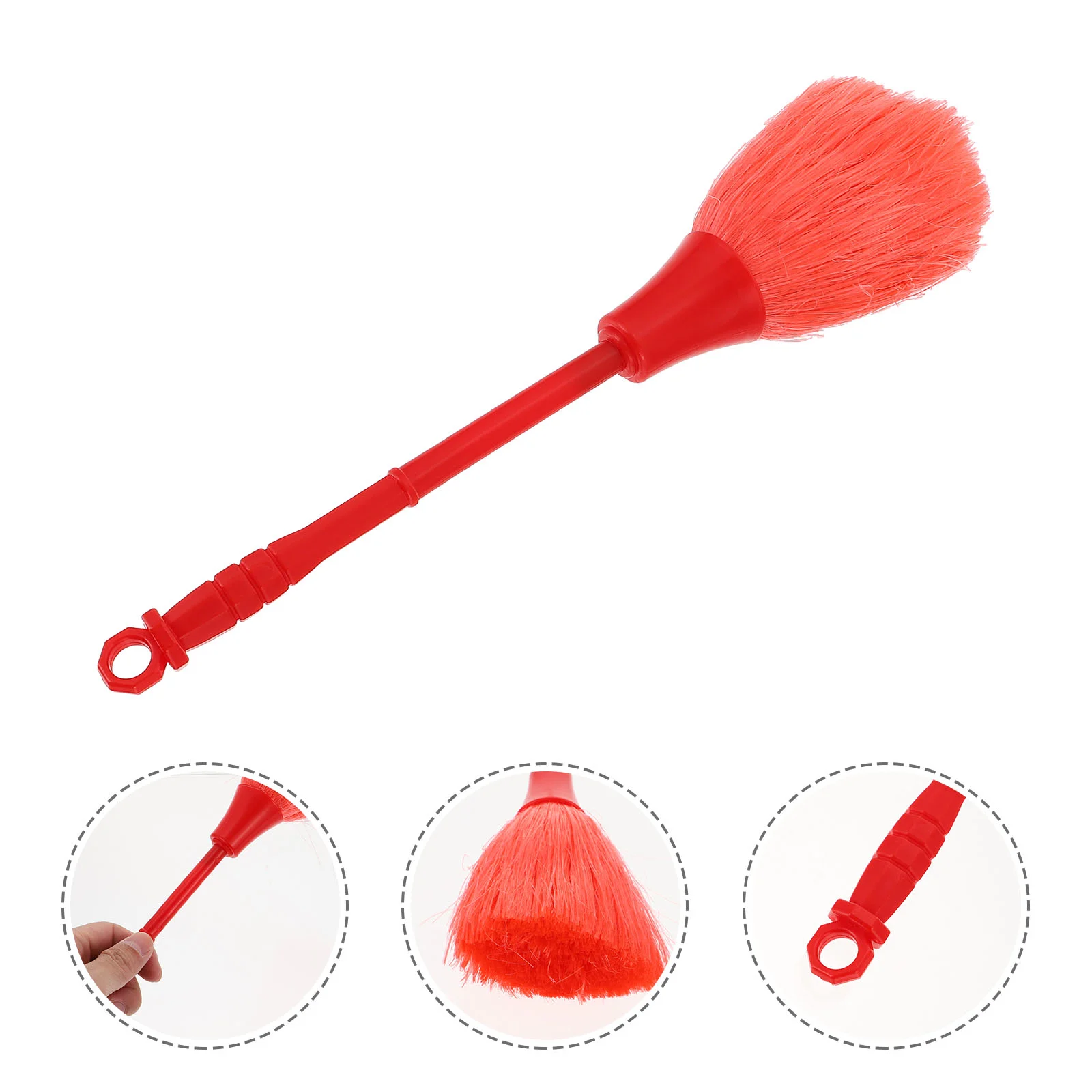 

Duster Brush Dusting Microfiber Fan Desktop Duste Figurinesweeping Remover Furniture Cleaning Tool Statueelectrostatic Interior