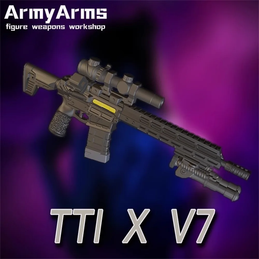 Фото Улитка в наличии ArmyArms 1/50 кукла-солдат около 4 см TTI x V7 модель винтовки аксессуары для игрушек не запускает подарок №1