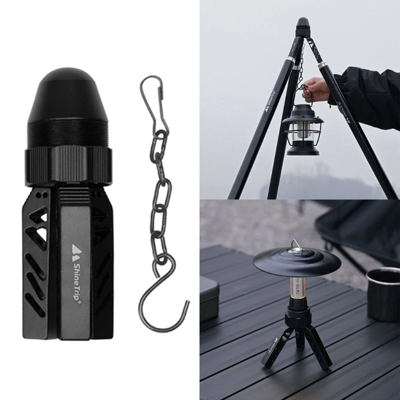 

Camp Tent Support Tripods Stand Aluminum Alloy Adjustable Pyramid Tent Tripods