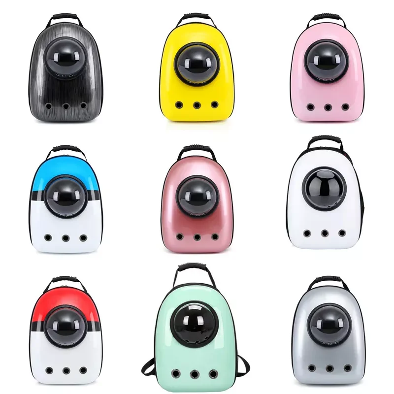 

New Pet Dog Cat Harness Space Capsule Astronaut Breathable Portable Pet Backpack Outdoor Travel Dog Kitten Harness Pet Backpack