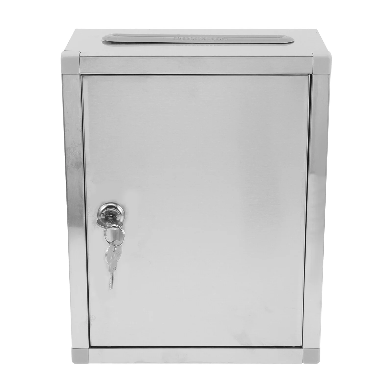 

Stainless Steel Public Reports Box Letterbox Practical Voting Box Suggestion Box