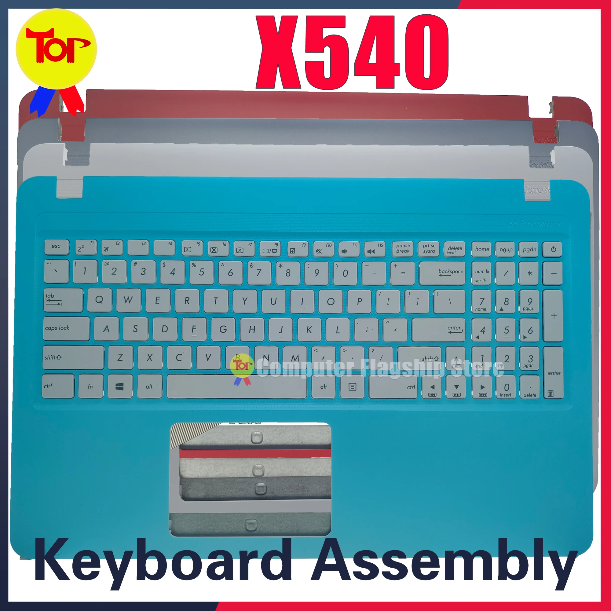 Клавиатура X540SA для ноутбука X540LJ X540U X540M X540L A540U X540SC VM520U R540U R540L X540BP F540U X540UP