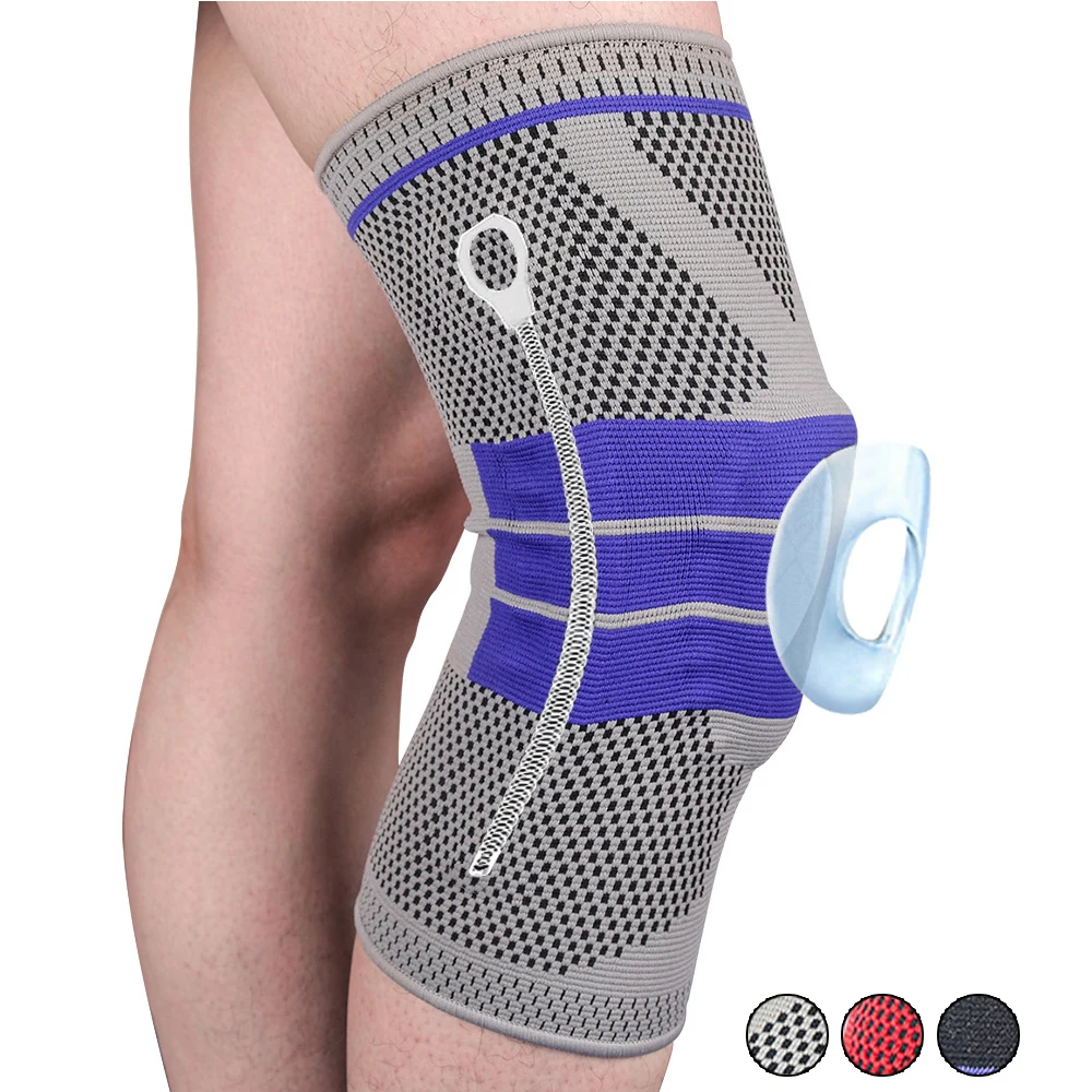 

Knee Brace Knee Compression Sleeve Support with Patella Gel Pad Knee Protector for Running Basketball Volleyball Joint Pain P9