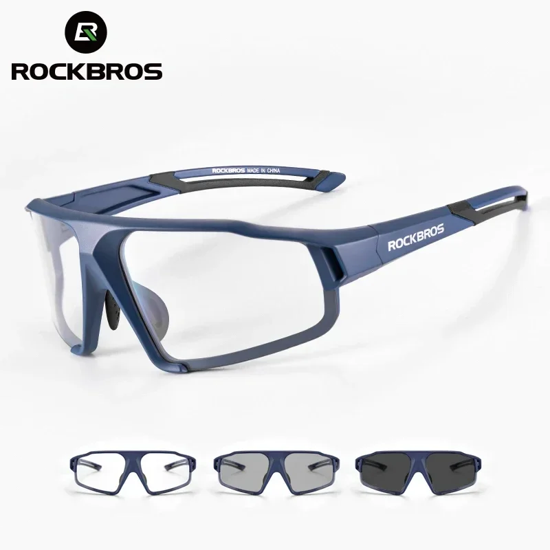 ROCKBROS фотохромные велосипедные очки спортивные мужские солнцезащитные MTB