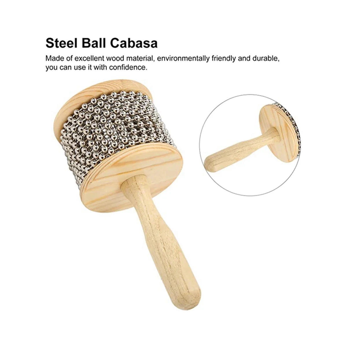 Деревянный Кабаса игрушка со стальными шариками портативные Детские Обучающие