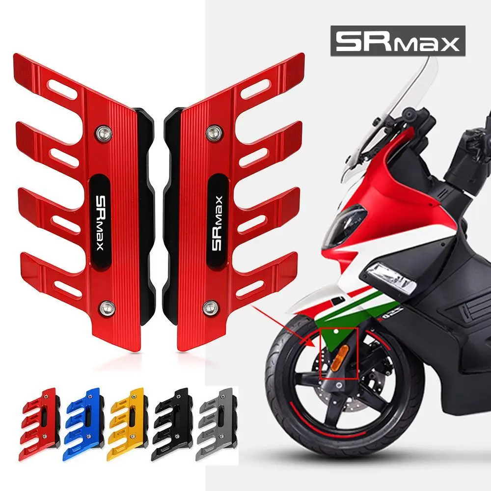

For Aprilia SRMAX300 SRMAX250 SR MAX 300 250 Motorcycle CNC Accessories Mudguard Side Protection Front Fender Anti-Fall Slider