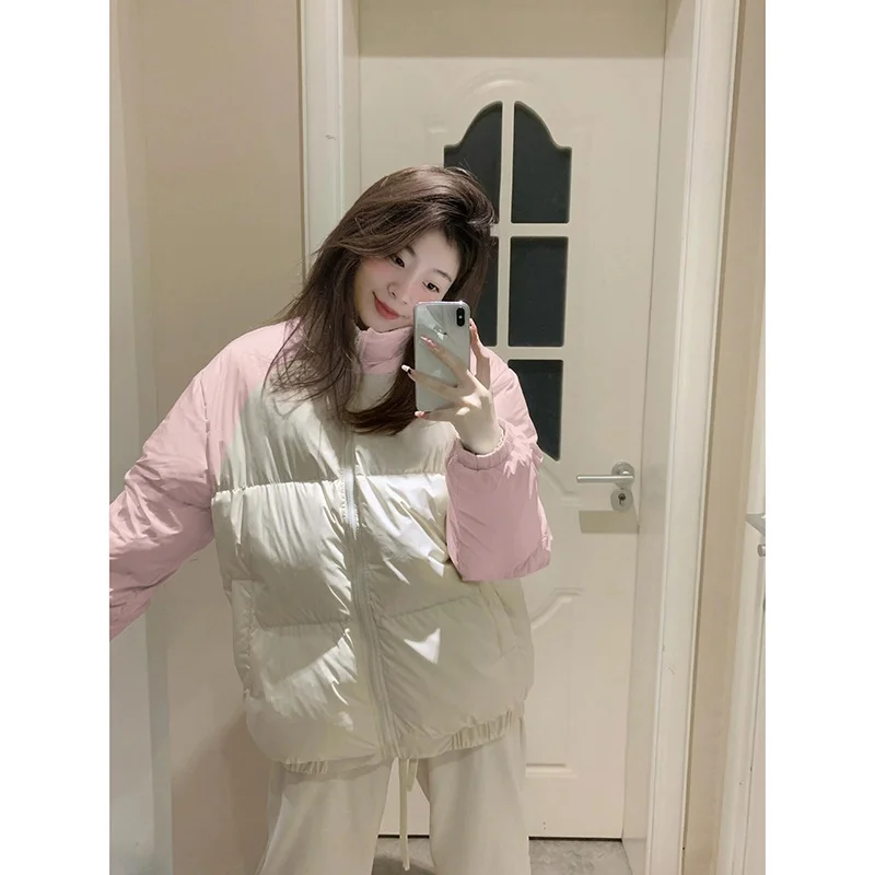 Куртка на хлопковой подкладке. Одежда Женская зима 2023. Новое студенческое