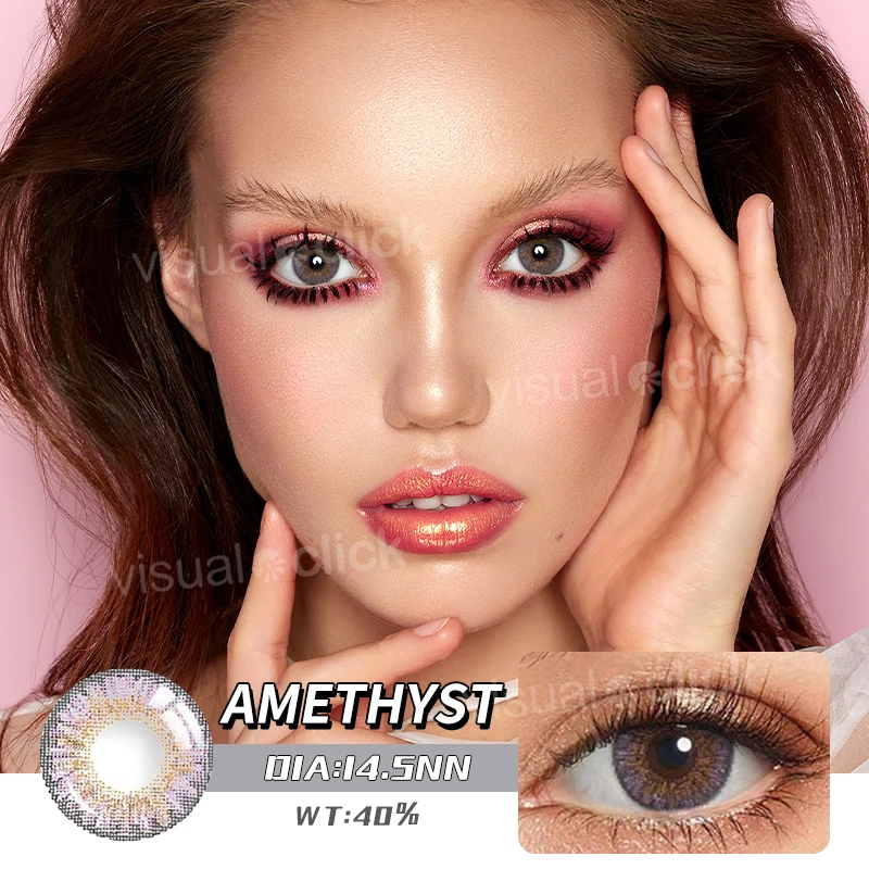 Цветные контактные линзы ed для глаз натуральные с цветными контактными линзами