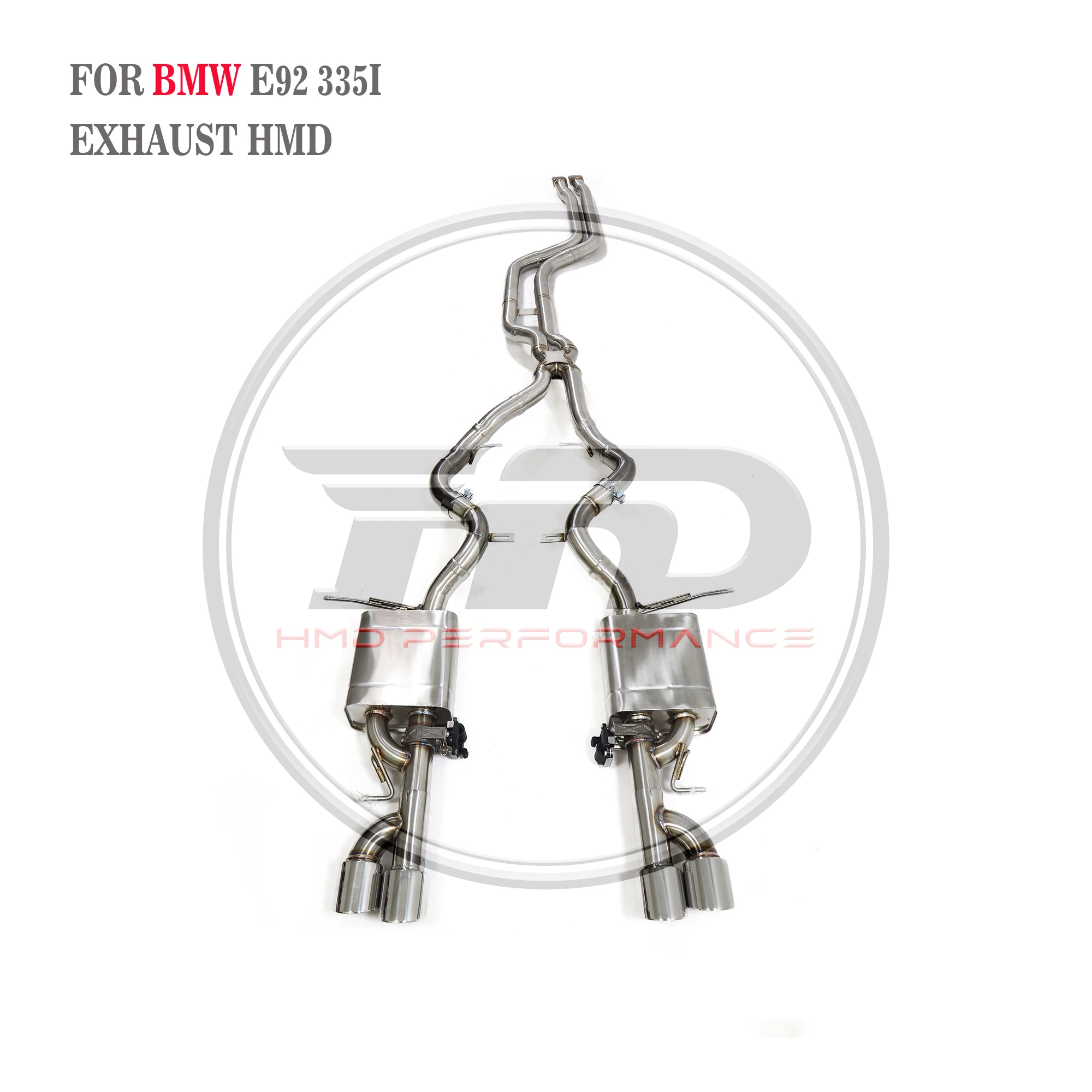 Catback из нержавеющей стали HMD подходит для BMW E92 335i замена M3 детали автоматической
