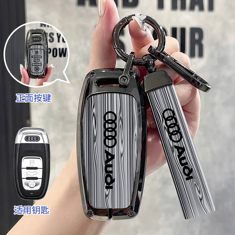 

2025 Горячий чехол для дистанционного ключа автомобиля, чехол для Audi A1 A3 8V A4 B8 B9 A5 A6 C7 A7 A8 Q3 Q5 Q7 S4 S6 S7 S8 R8 TT Keychain Acces