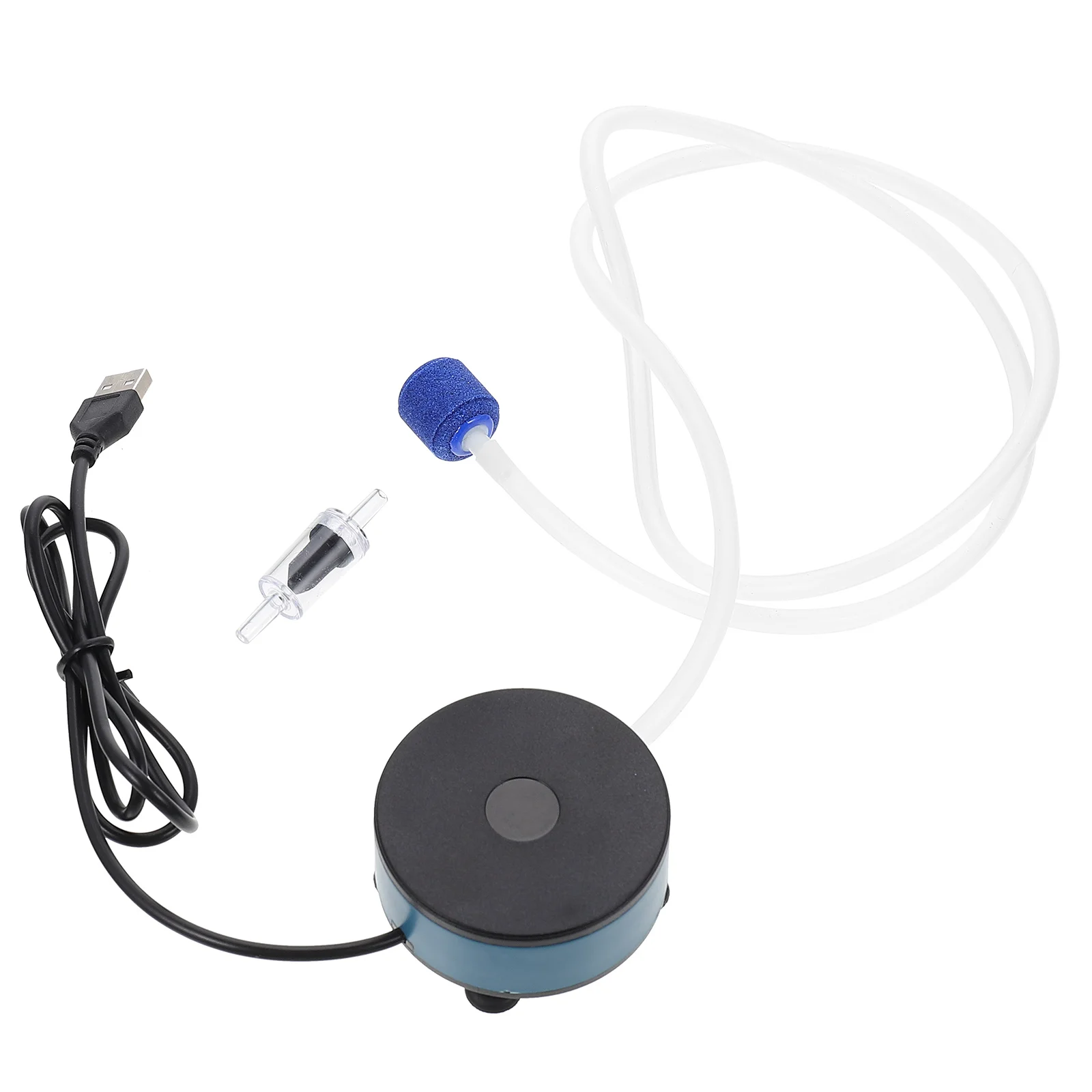 

1 комплект, бесшумный воздушный насос для аквариума с питанием от USB