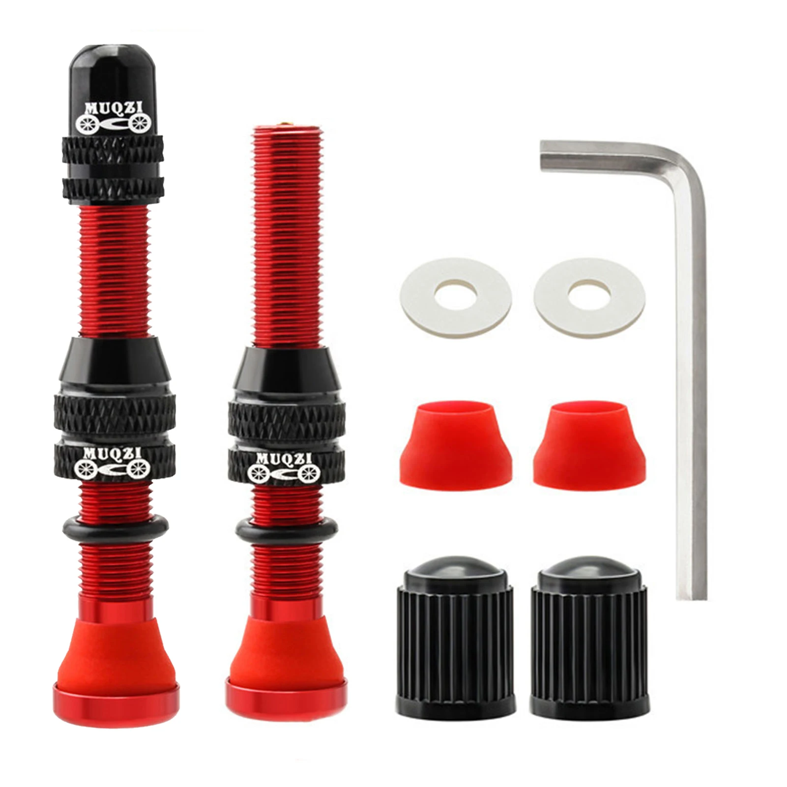 

Bike Tubeless Valve Presta Tubeless Valve Stem Kit No Leakage Bicycle Valves With Integrated Valve Core Removal Tool 2 Tubeless