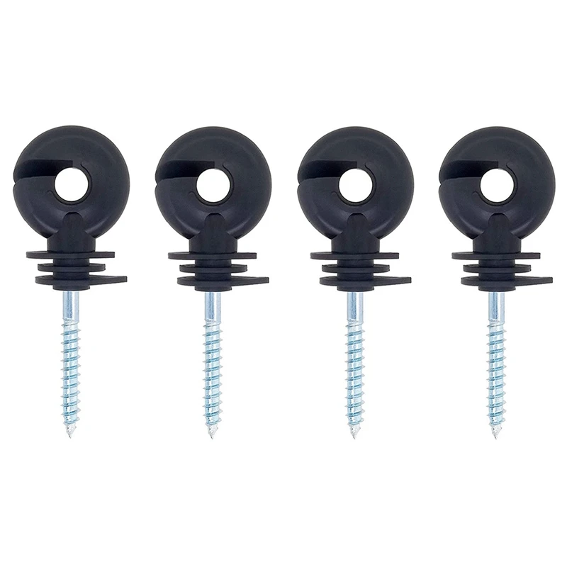 

100PCS Electric Fence Wooden Post Claw Insulator Nail For High Strength Horse Cattle Animal Electric Fence