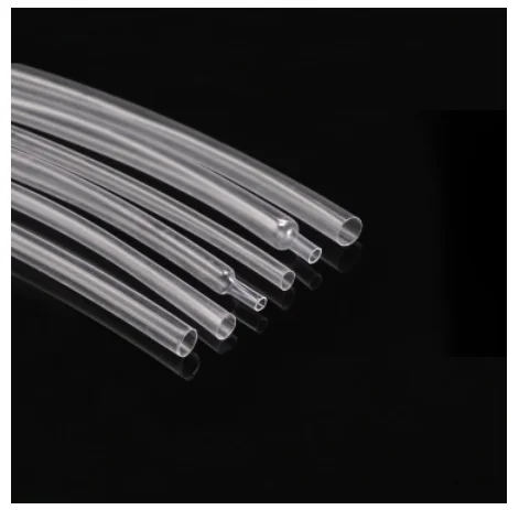 Cada 200m de Diâmetro 1.5 mm e mm Super Fina Parede Flexível Fone de Ouvido Linha Tubo de Encolhimento de Calor Luvas de cabo