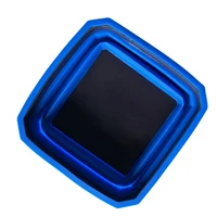 collapsible magnetic parts tray 4 5in tool storage holder with strong magnetic base 4 5in square silicone magnetic tray perfect