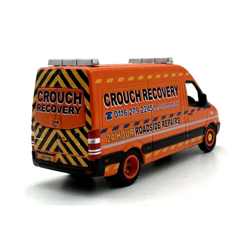 Литый под давлением автомобиль Mercedes Rescue Van масштаб 1:76 Игрушечная модель