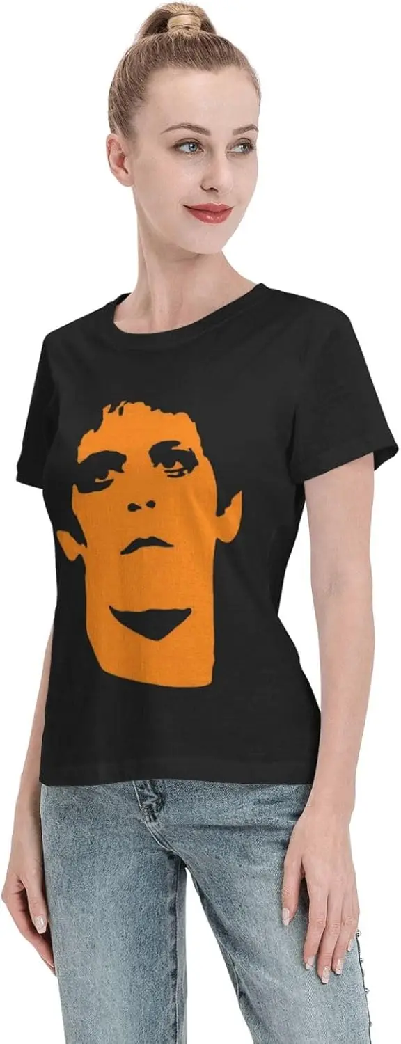 Женская футболка с коротким рукавом и круглым вырезом