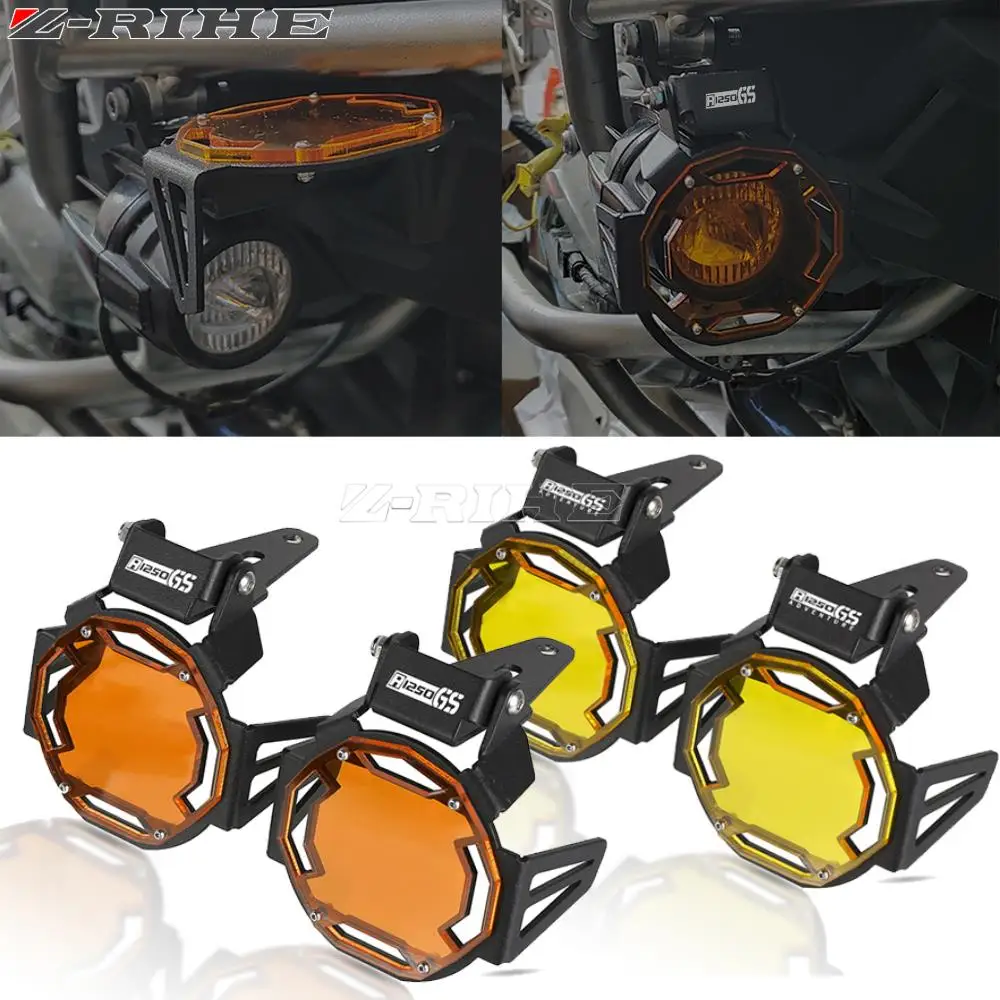 

R1250GS R1250GSA 2018-2023 Motorcycle Fog Lamp Light Cover Guard Grille Protector For BMW R1250 GS ADV Adventure R 1250 GSA 2022