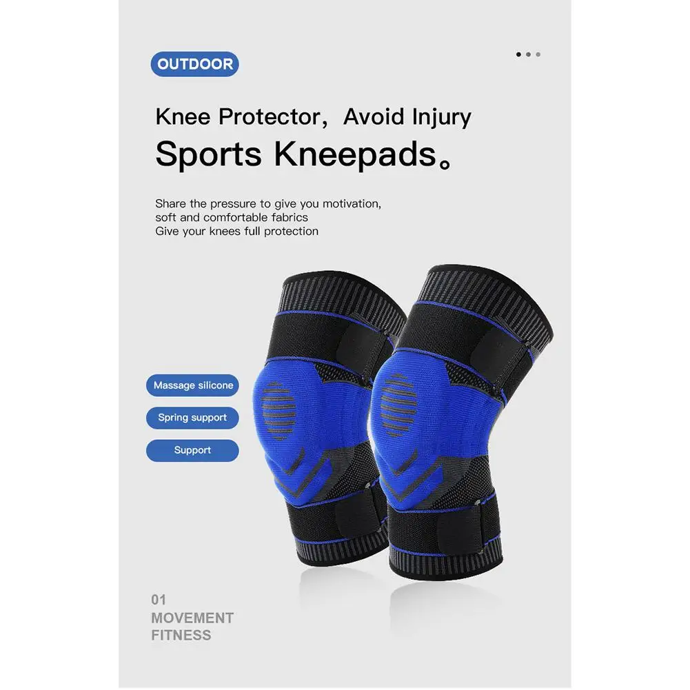 

Knee Joint Support Guard Patella Knee Protector Pads Sports Warm Bandage Kneepad For Fitness Running Cycling
