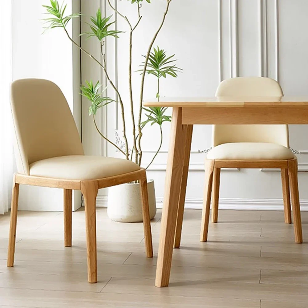 Набор из 2-х удобных обеденных стульев классические мягкие современные обеденные