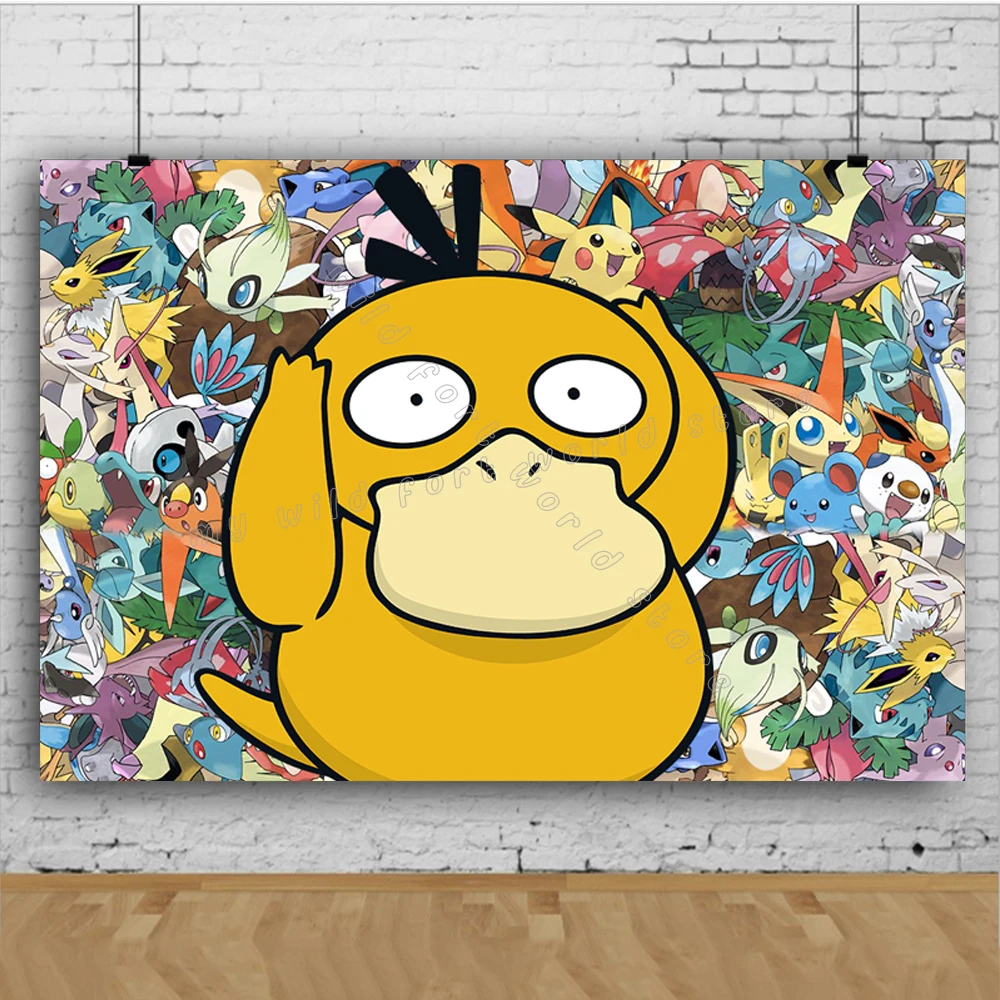 Фон для фотовечерние Покемон Пикачу | Дом и сад