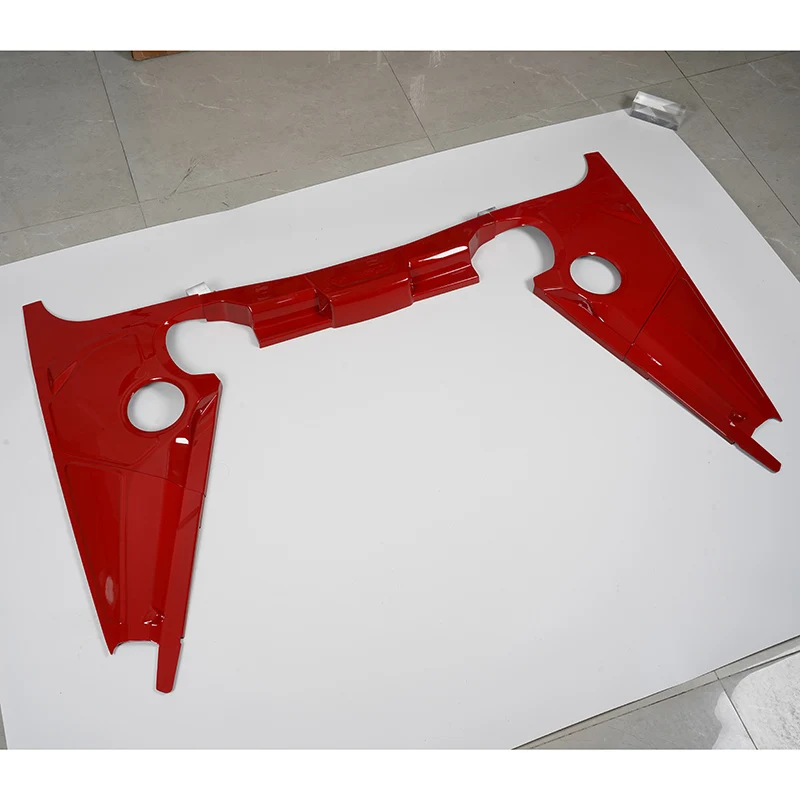 

Bracingo для Corvette C8 Z06 2020-2024, накладка на крышку отсека двигателя, отделка из углеродного волокна/красная панель, внешний вид, украшение, автомобильные аксессуары