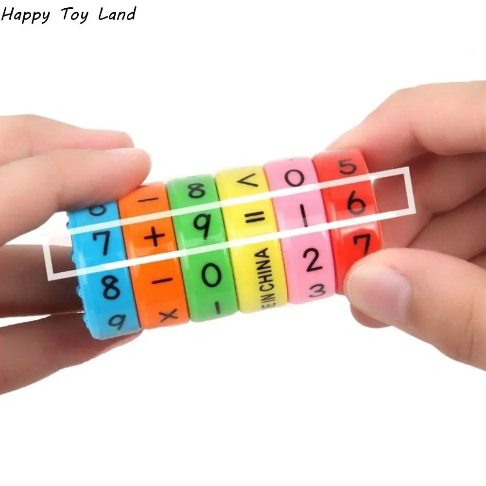 

Children Mathematics Numbers Magic Cube Toy Montessori Puzzle Game Kids Learning Educational Math Magnetic Block Calculate Game