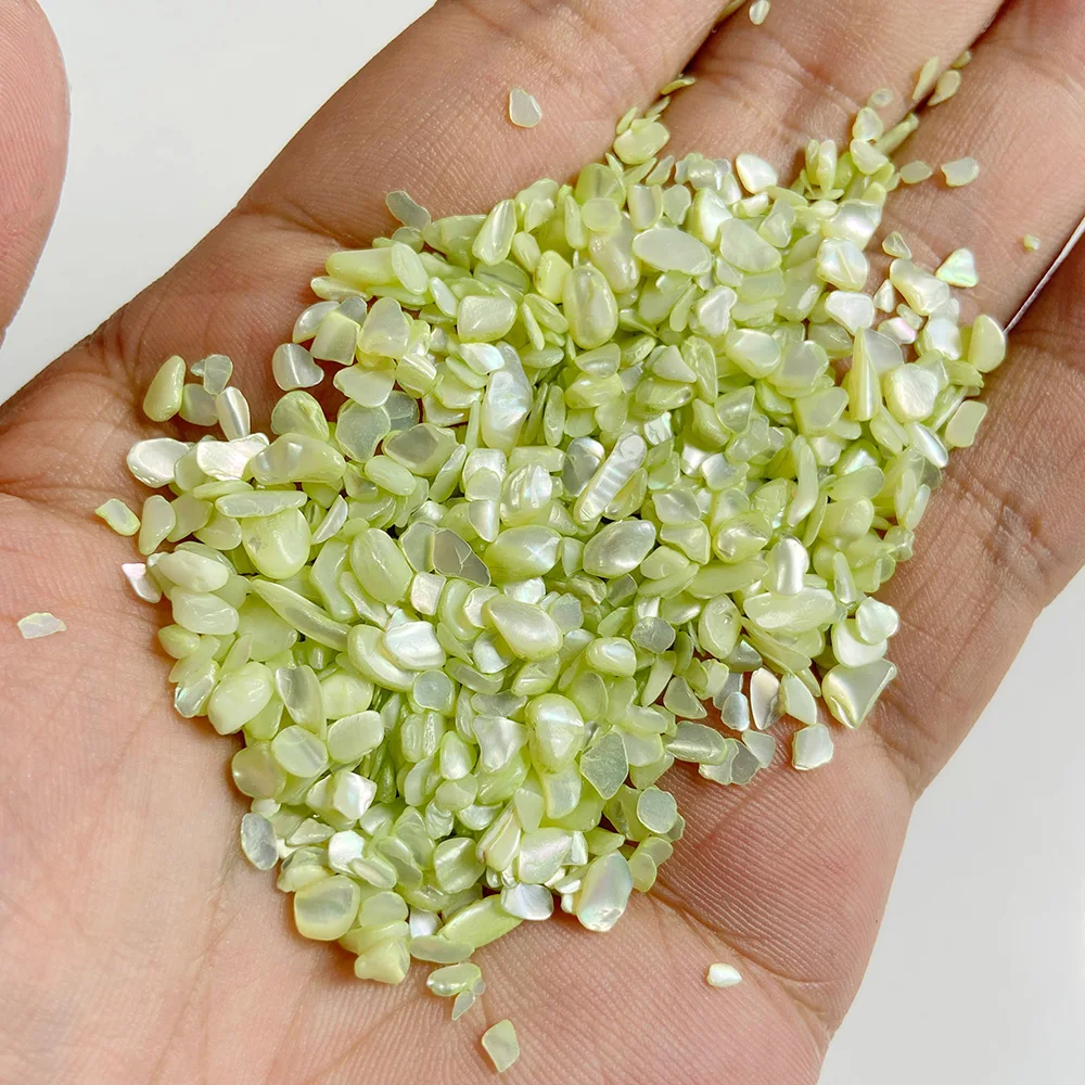 Окрашенная гравийная оболочка неравномерная маленькая крошечная Aurora для