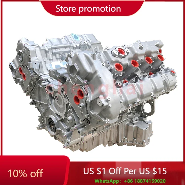 V8 Twin Turbo N63 N63B44 8-цилиндровый двигатель в сборе для BMW F15 X6 X5 G12 750Li 4.0L 4.4L